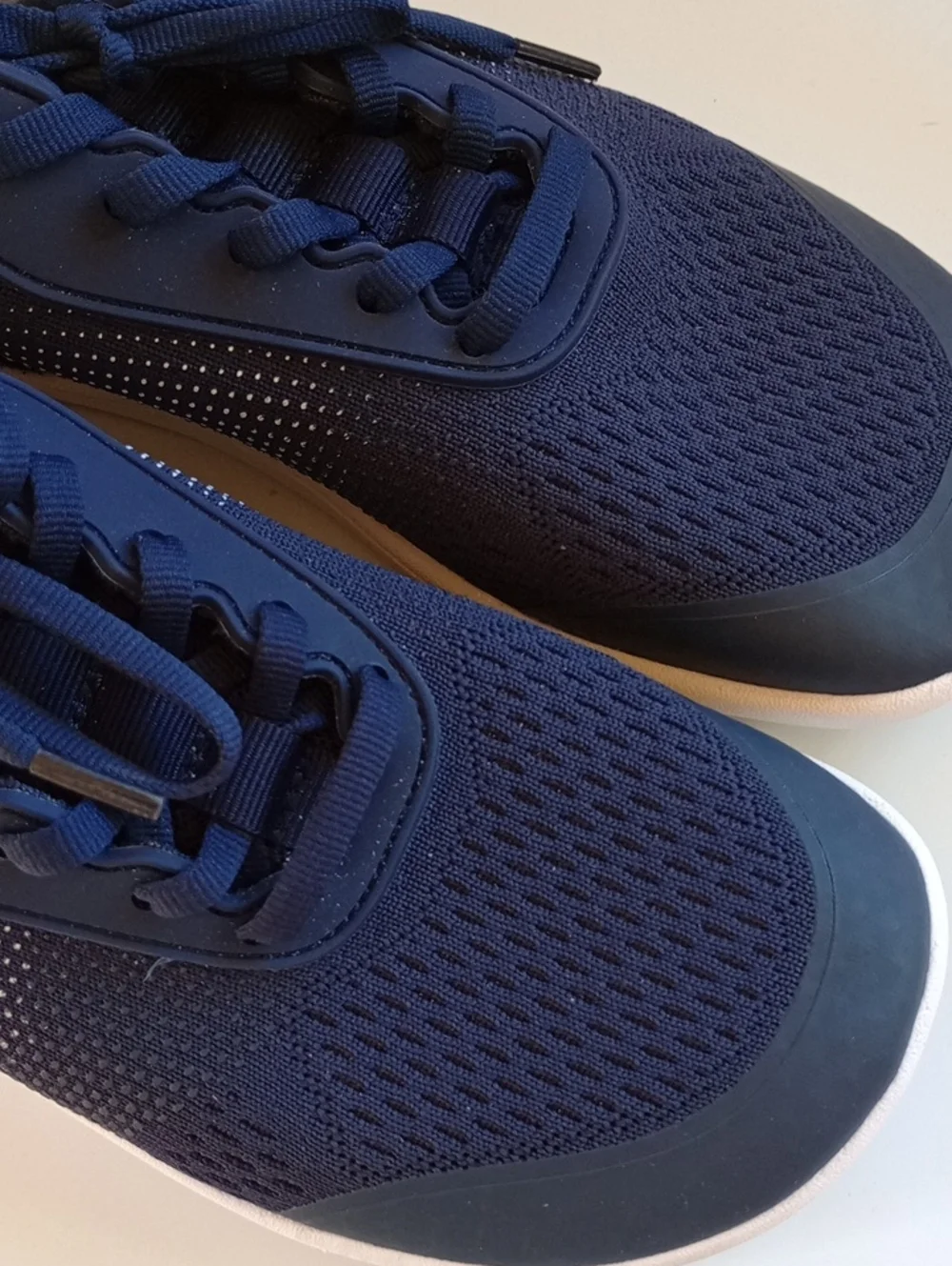 Hike Footwear Lace Up Wide Toe Lightweight Tennis Shoes Blue Size 9.5